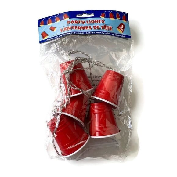 Mini Party Cups String LED Lights - Picture 2 of 5
